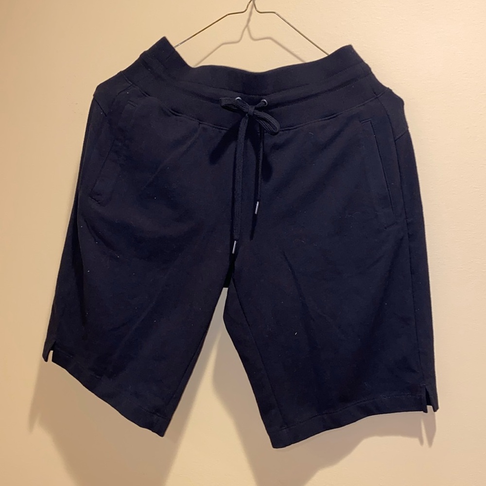 Bermuda Tek Gear shorts size S black, string, stretchy very comfortable fit